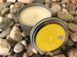 Citronella Soy Candle - 8 Oz. Tin